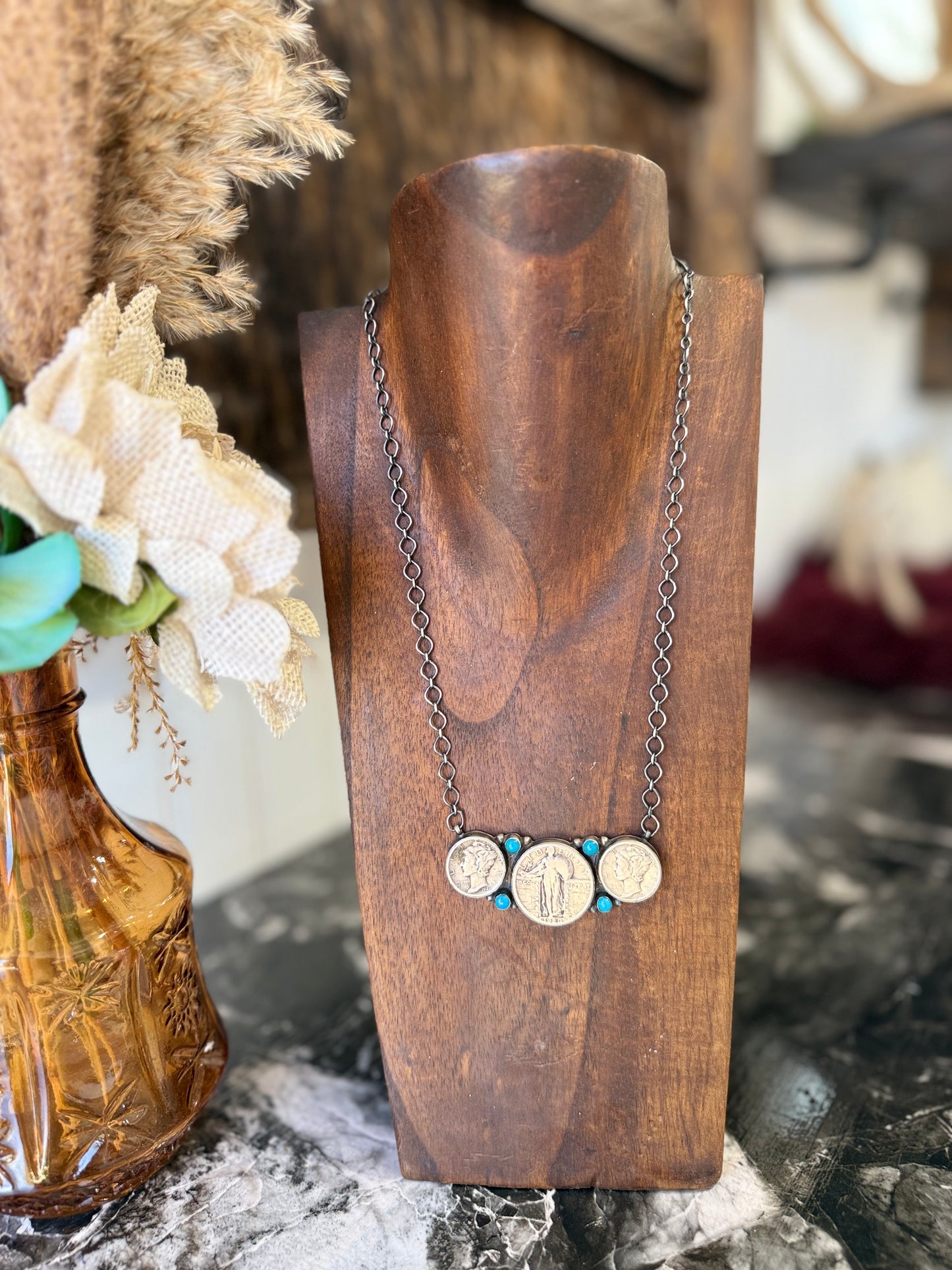 Liberty Dime Necklace