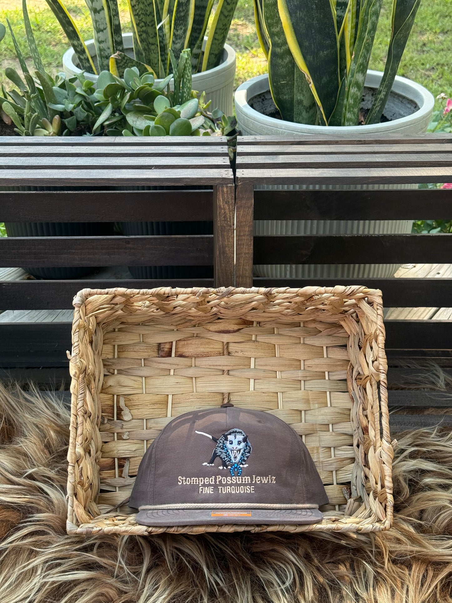 Brown Cap