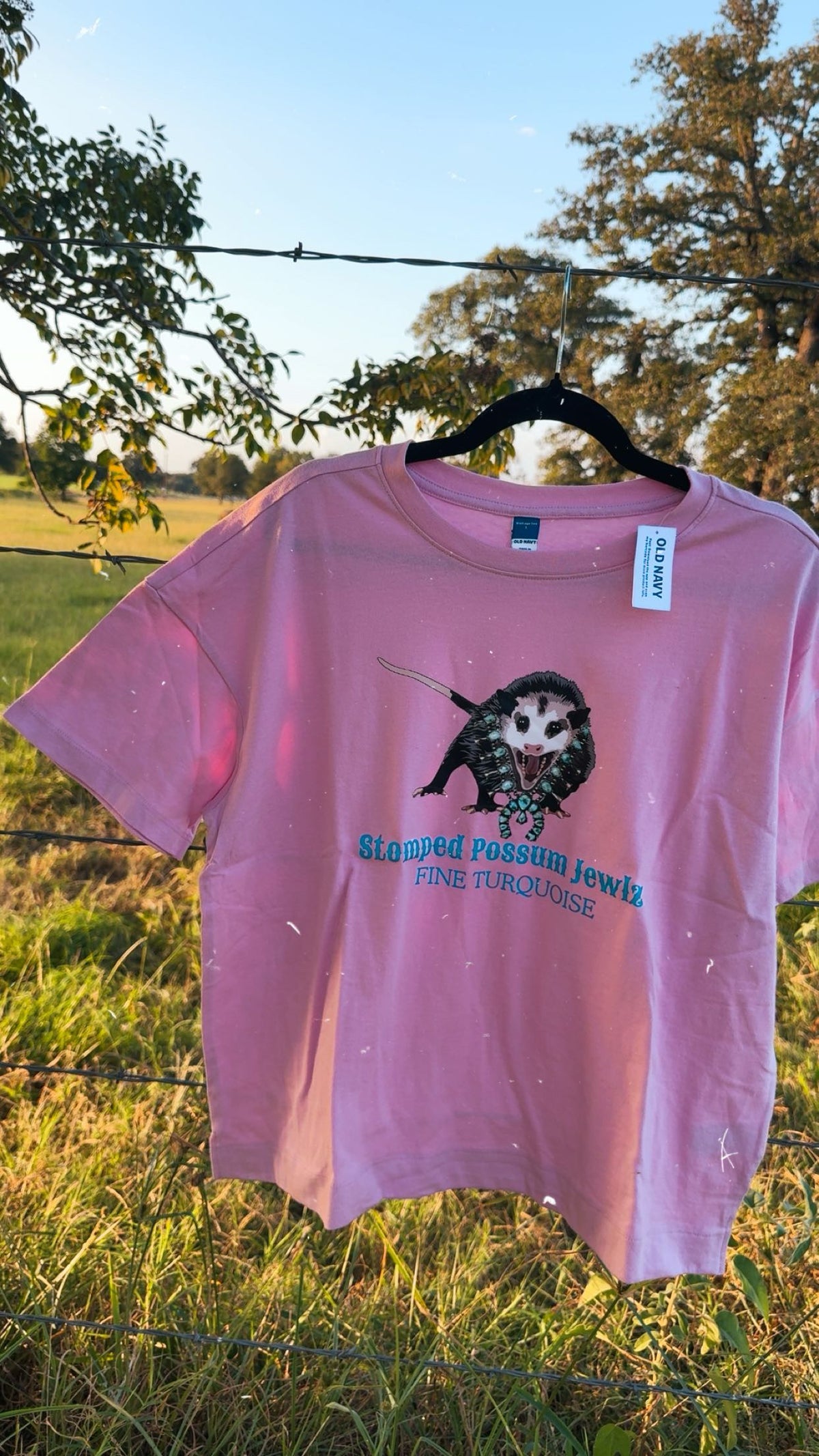Pink Possum Tee