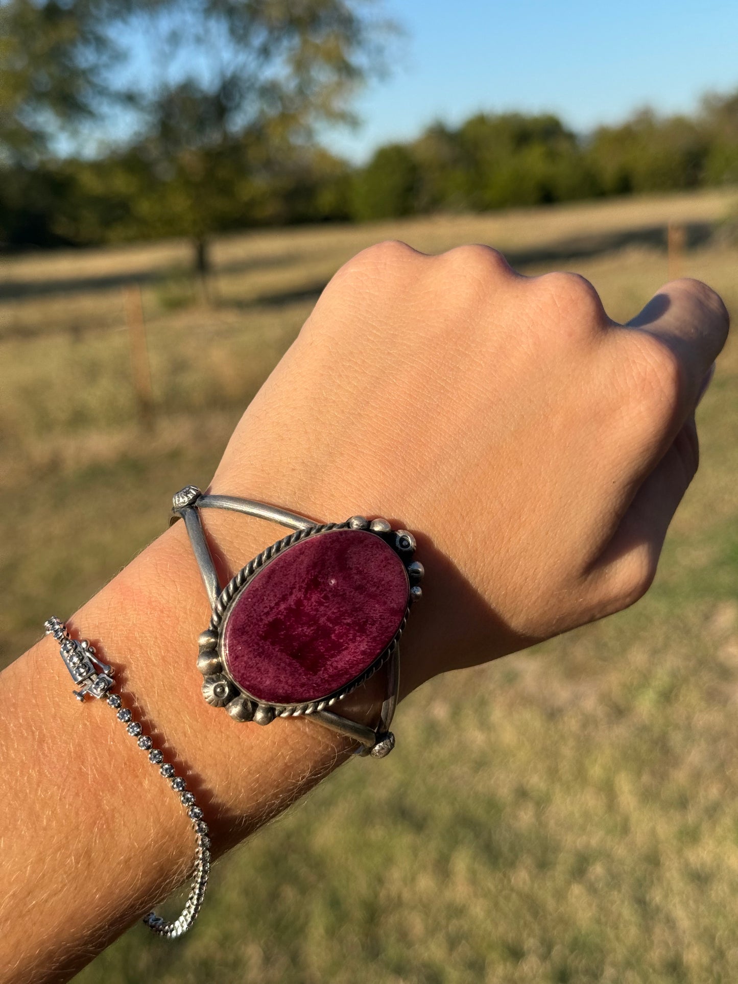 Purple Spiny Cuff