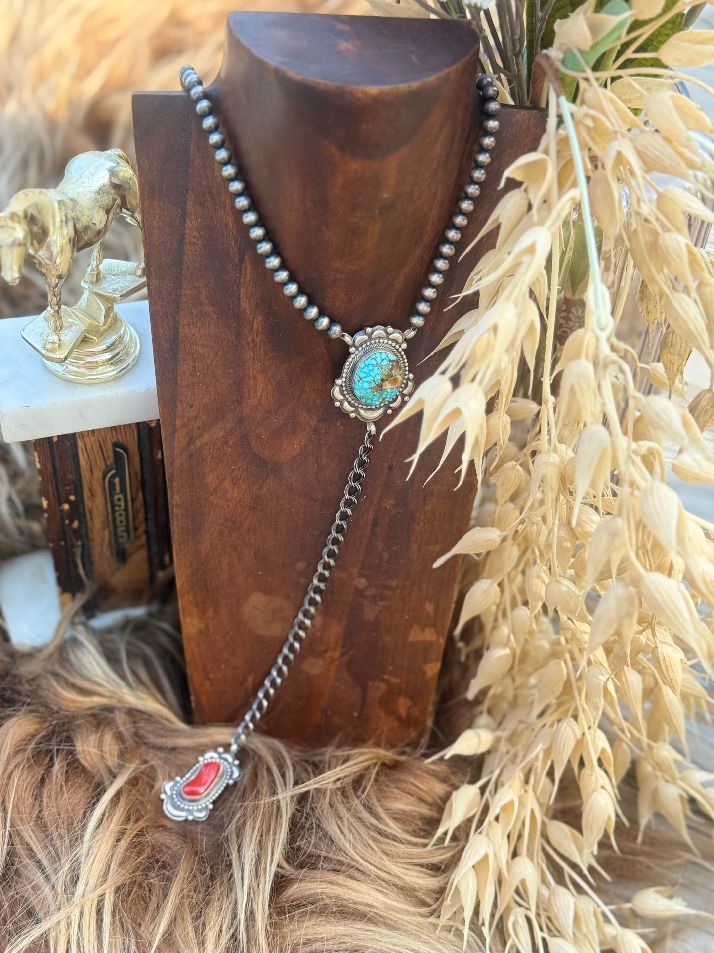 6mm 20” Lariat with a 5” Drop