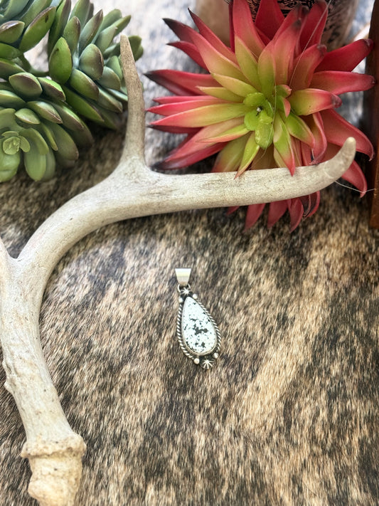 White Buffalo Pendant