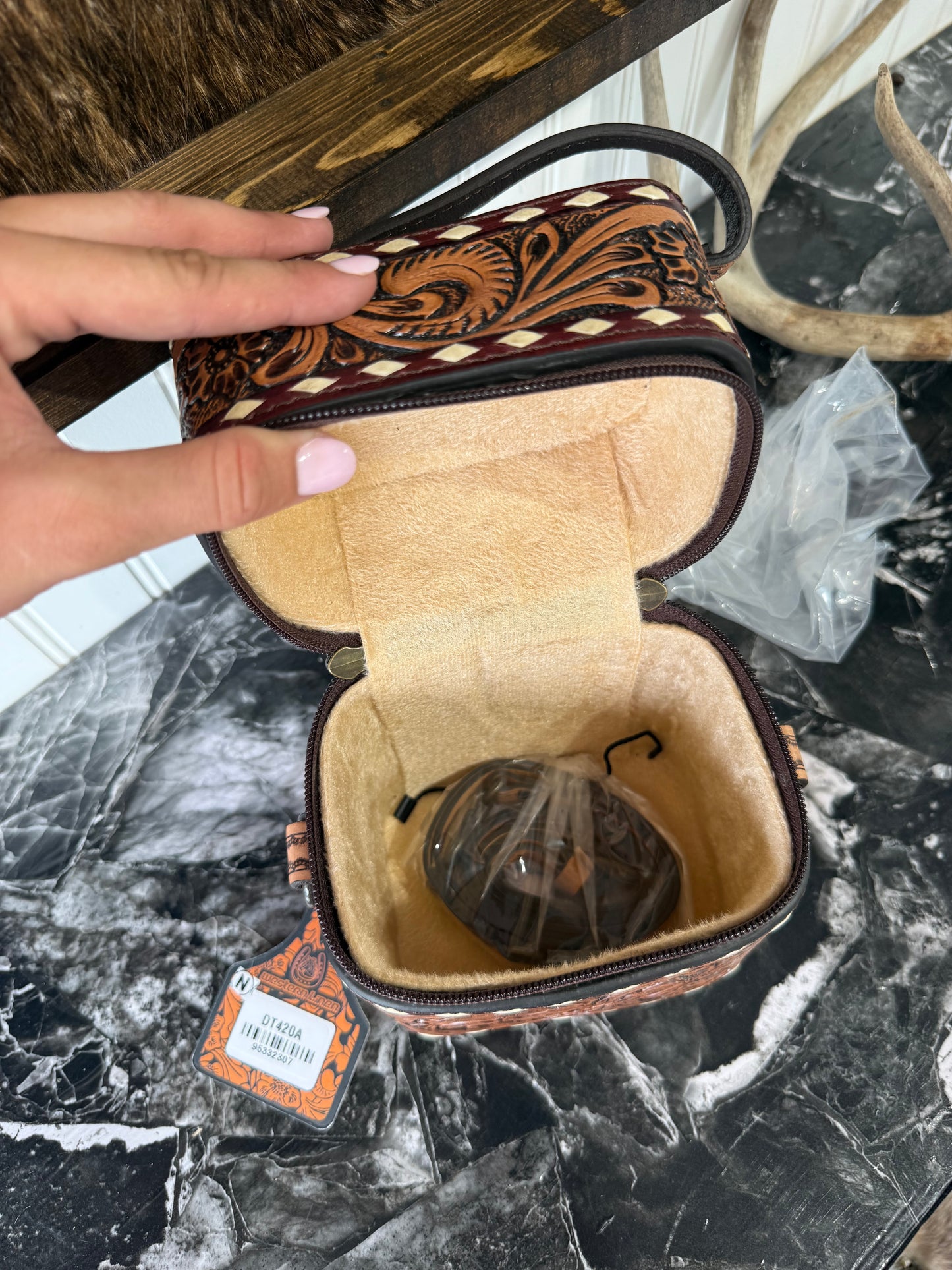 Fully Tooled Handbag