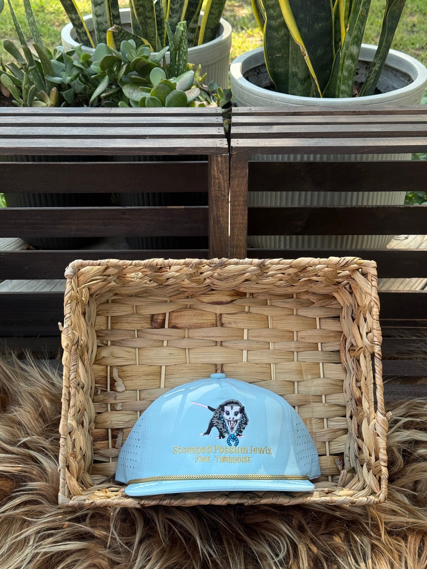 Baby Blue Cap