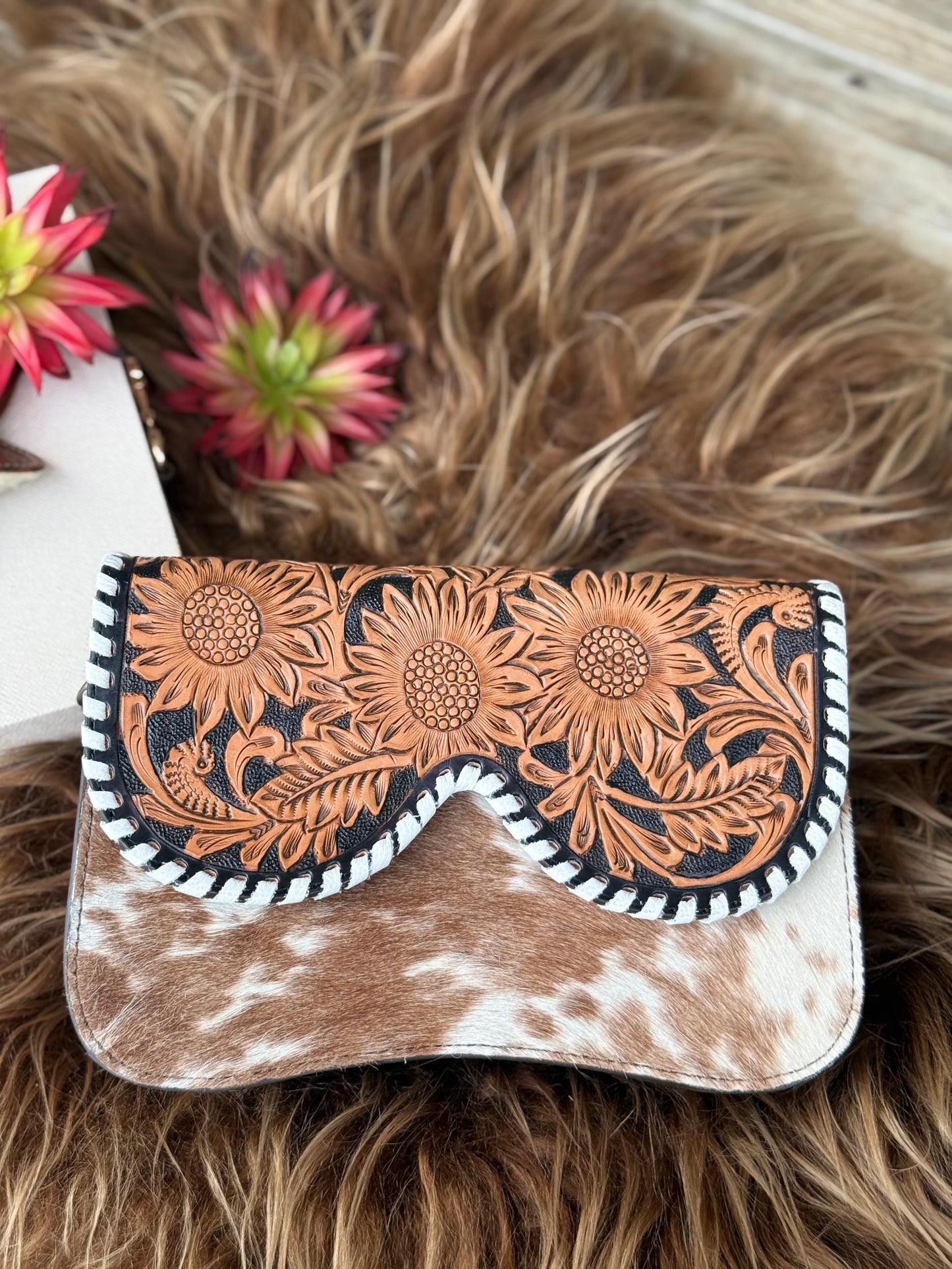 Cowhide Purse