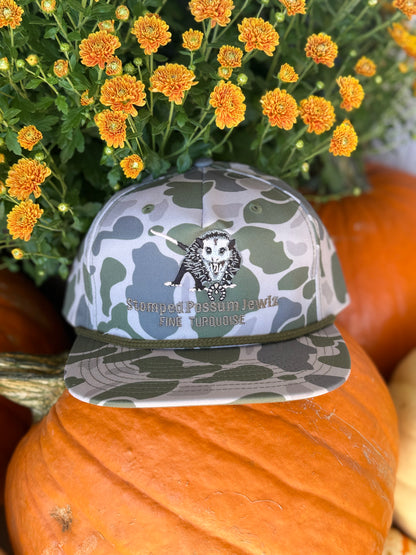 Camo Stomped Possum Caps