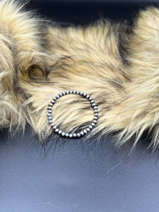 5mm Pearl Stretchy Bracelet