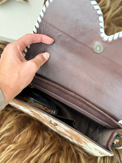 Cowhide Purse