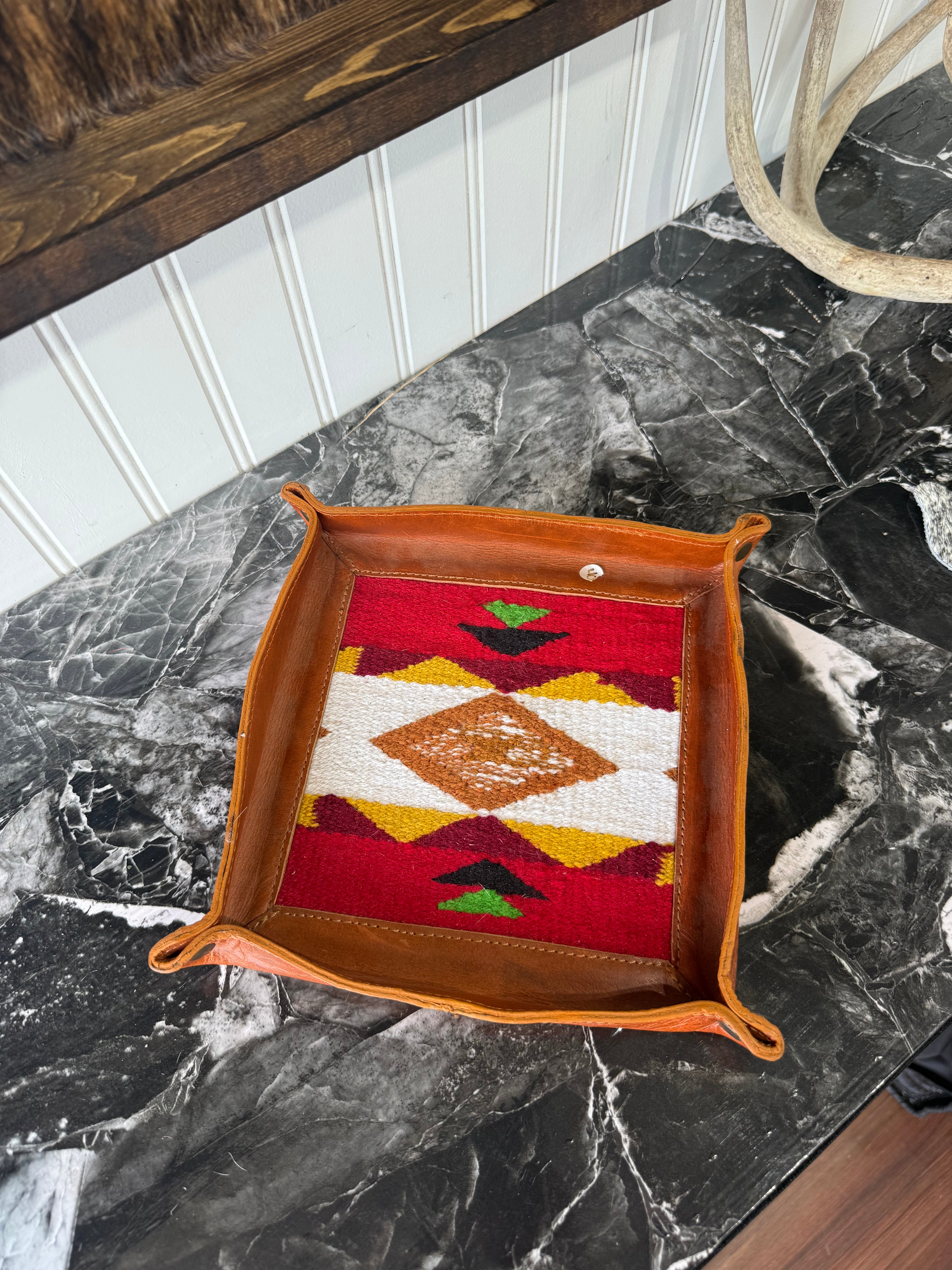 Leather Tray – Stomped Possum Jewlz