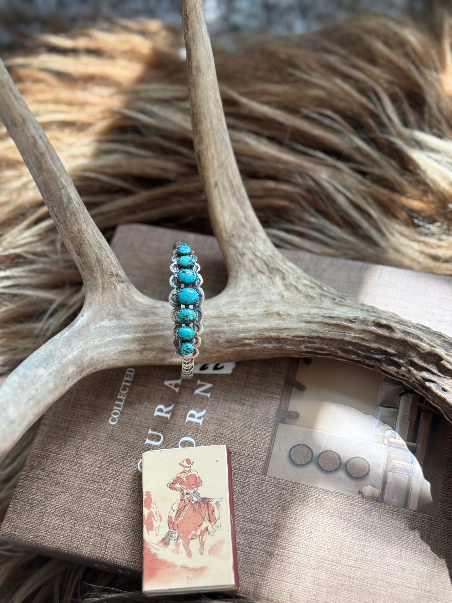 Turq Row Cuff