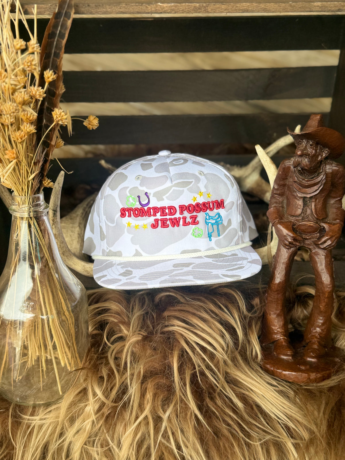Puff Letter Cap