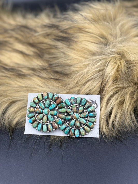 Large Cluster Earrings