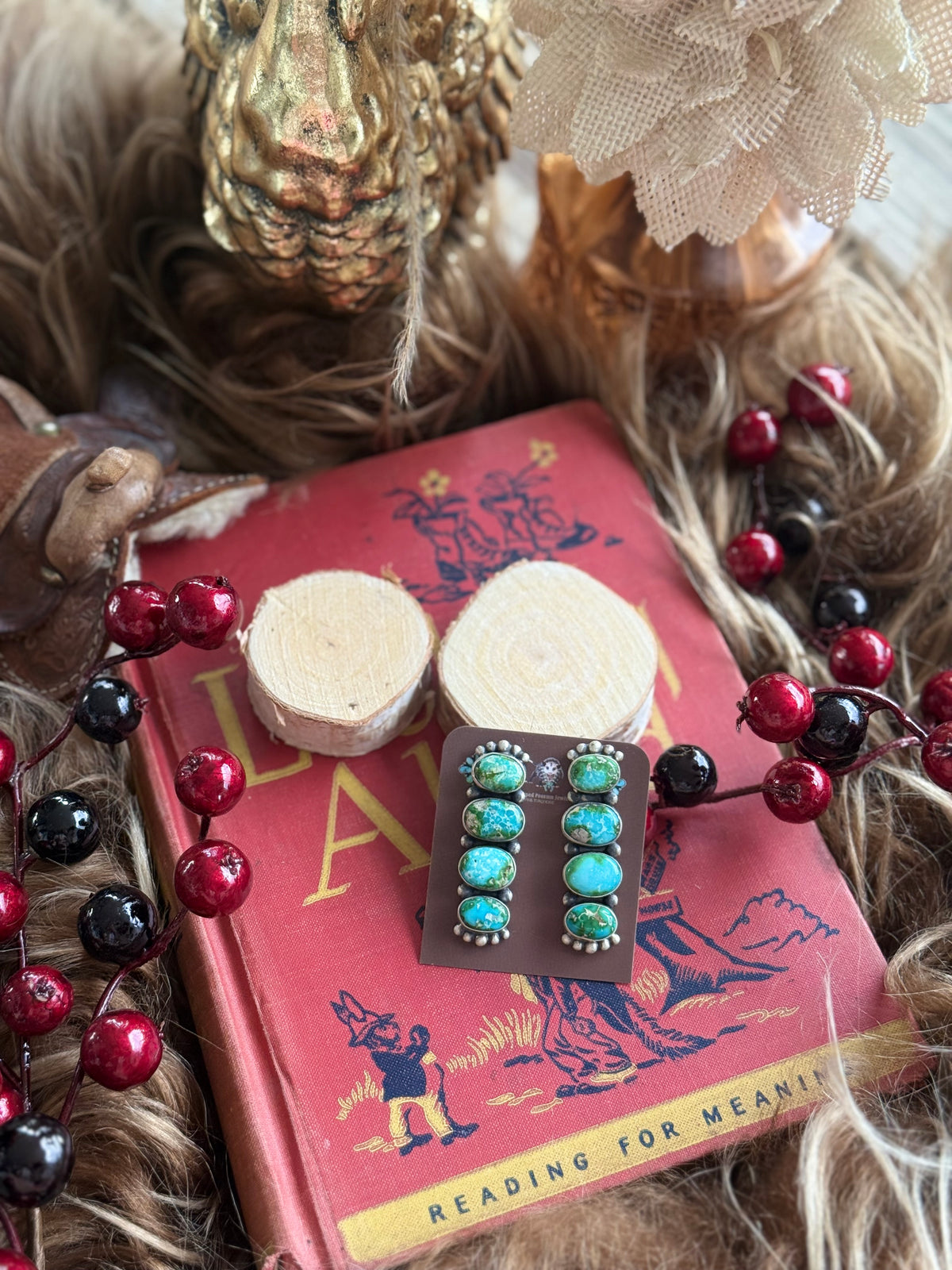 4 Stone Sonoran Earrings