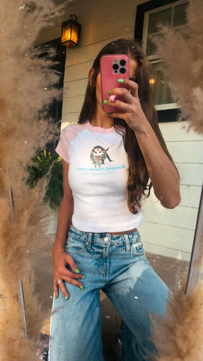 Pink Baby Tee