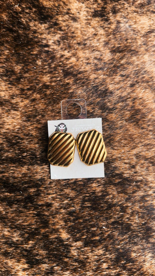 Gold Cute Studs