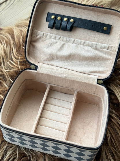 Cowhide Jewlery Box