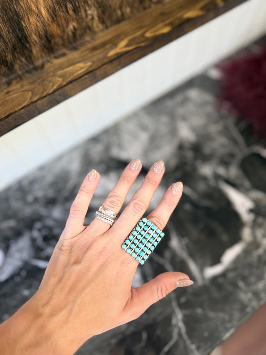 Multi Stone Ring 8.5