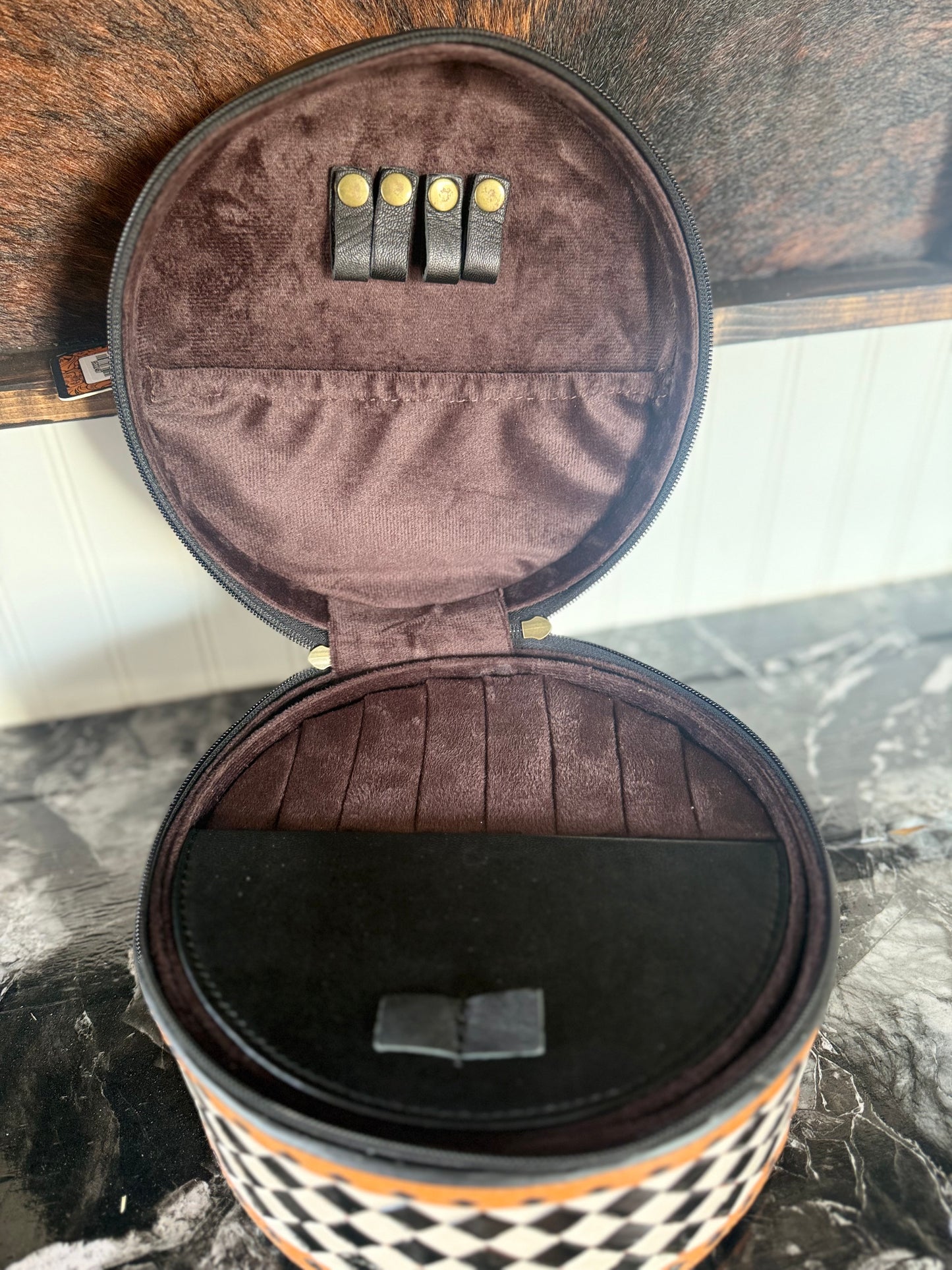 Checkered Jewlery Box